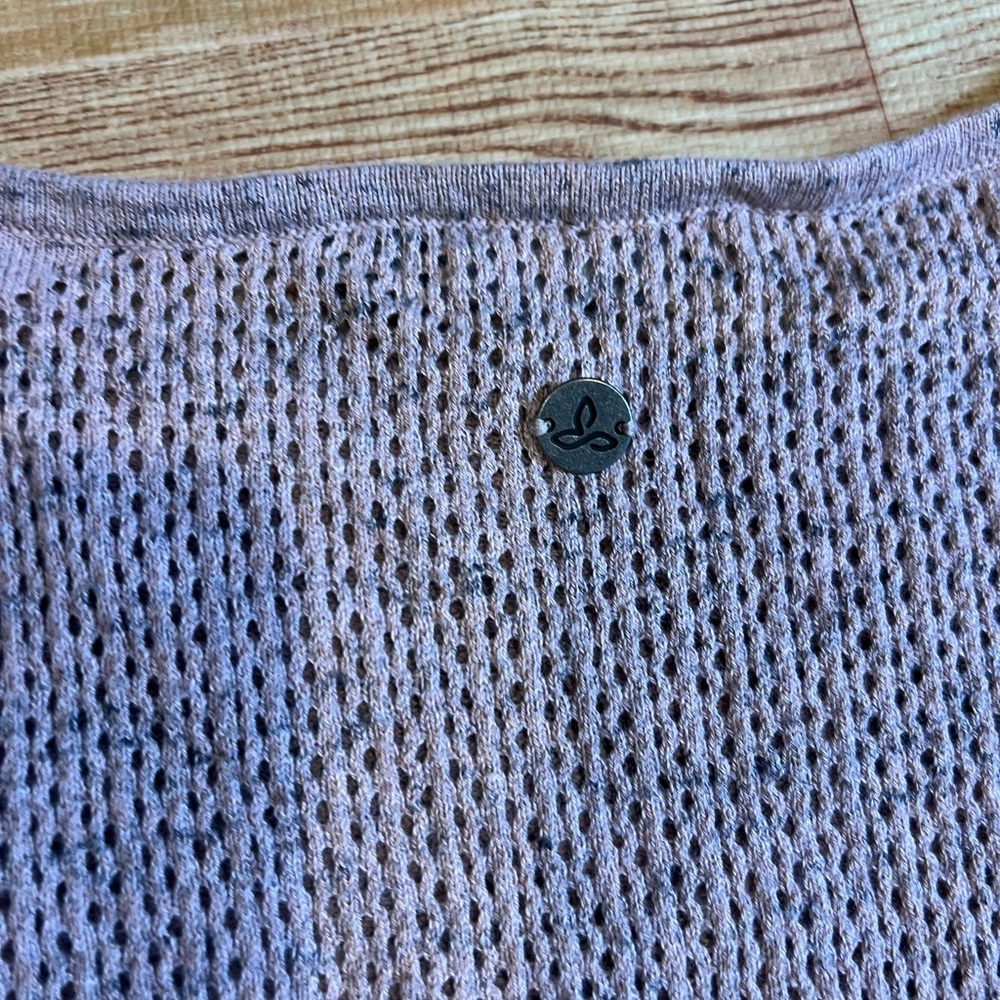 Prana Women's Brown Crew Neck Sweater - Picture 5 of 8